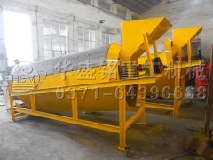 移動(dòng)式滾筒篩發(fā)貨現(xiàn)場(chǎng)